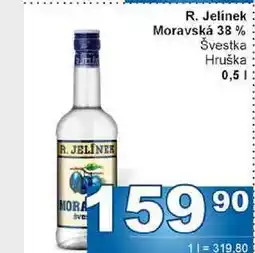 Jip R. Jelínek Moravská 38 % 0,5l nabídka