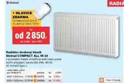 DEK Radiátor deskový klasik Stelrad COMPACT ALL IN 22 nabídka