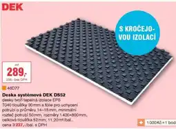 DEK Deska systémová DEK DS52 nabídka