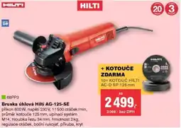 DEK Bruska úhlová Hilti AG-125-SE nabídka