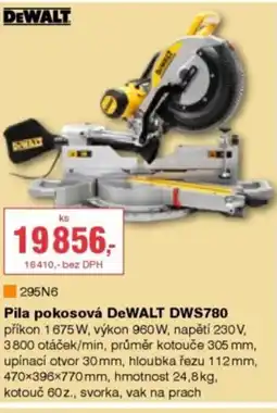 DEK Pila pokosová DeWALT DWS780 nabídka