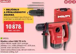 DEK Kladivo vrtací Hilti TE 6-CL nabídka