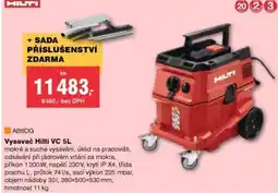 DEK Vysavač Hilti VC 5L nabídka
