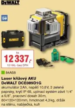 DEK Laser křížový AKU DeWALT DCE089D1G nabídka