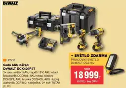 DEK Sada AKU nářadí DeWALT DCK429P3T nabídka