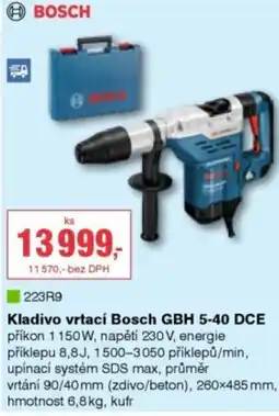 DEK Kladivo vrtací Bosch GBH 5-40 DCE nabídka