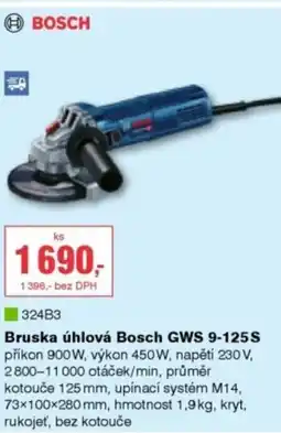DEK Bruska úhlová Bosch GWS 9-125S nabídka