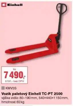 DEK Vozík paletový Einhell TC-PT 2500 nabídka