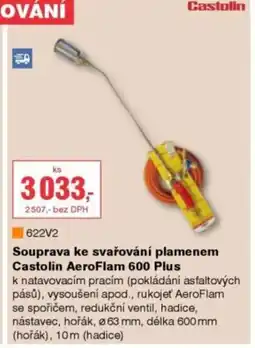 DEK Souprava ke svařování plamenem Castolin AeroFlam 600 Plus nabídka
