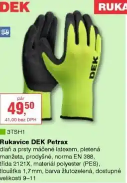 DEK Rukavice DEK Petrax nabídka