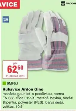 DEK Rukavice Ardon Gino nabídka