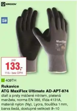 DEK Rukavice ATG MaxiFlex Ultimate AD-APT-874 nabídka