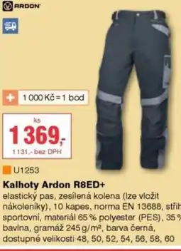 DEK Kalhoty Ardon R8ED+ nabídka