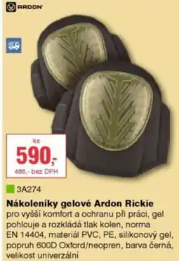 DEK Nákoleníky gelové Ardon Rickie nabídka
