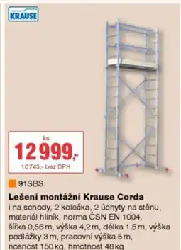 DEK Lešení montážní Krause Corda nabídka