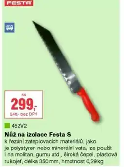 DEK Nůž na izolace Festa S nabídka