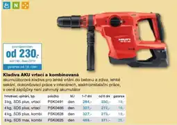 DEK Kladiva AKU vrtací a kombinovaná nabídka