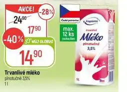 Globus Trvanlivé mléko plnotučné 3,5% nabídka