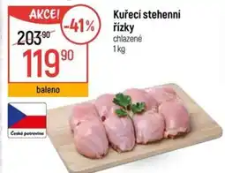 Globus Kuřecí stehenní rizky chlazené nabídka