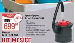 Globus Vysavač popela Strend Pro MAC185A nabídka