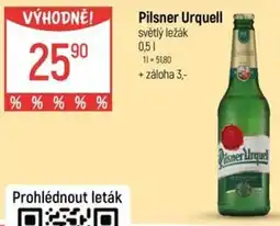 Globus Pilsner Urquell světlý ležák nabídka
