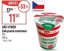 Globus VÁŠ VÝBĚR Zakysaná smetana nabídka