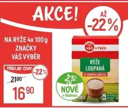 Globus Na rýže značky váš výběr nabídka