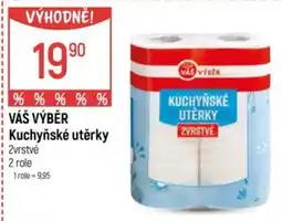 Globus VÁŠ VÝBĚR Kuchyňské utěrky nabídka
