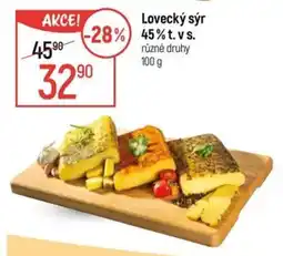 Globus Lovecký sýr 45% t.vs. nabídka