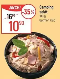 Globus Camping salát nabídka