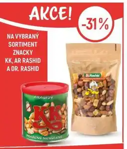Globus Na vybraný sortiment znacky kk, AR rashid a DR. rashid nabídka