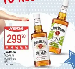 Globus JIM BEAM 32.5-40% nabídka