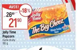 Globus Jolly Time Popcorn nabídka