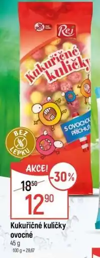 Globus Kukuřičné kuličky ovocné nabídka