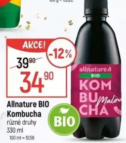 Globus Allnature BIO Kombucha nabídka