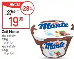 Globus Zott Monte nabídka