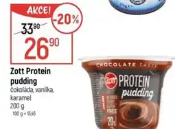 Globus Zott Protein pudding nabídka