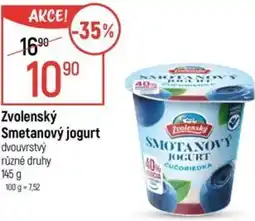 Globus Zvolensky Smetanový jogurt nabídka