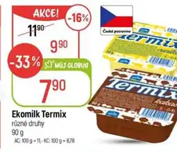 Globus Ekomilk Termix nabídka