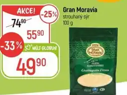 Globus Gran Moravia strouhaný sýr nabídka
