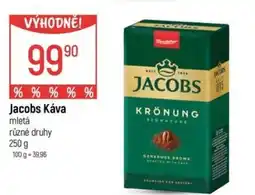 Globus Jacobs Káva mletá nabídka