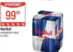 Globus Red Bull energetický nápoj nabídka