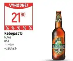 Globus Radegast 15 hutná nabídka