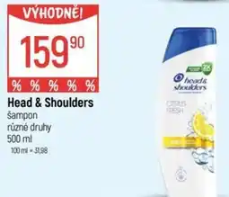 Globus Head & Shoulders šampon nabídka