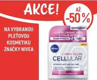 Globus Na vybranou pleťovou kosmetiku značky nivea nabídka