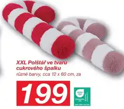 Kik XXL Polštář ve tvaru cukrového špalku nabídka