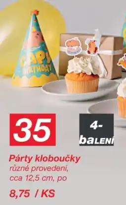 Kik Párty kloboučky nabídka
