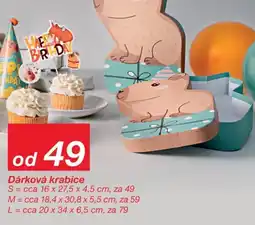 Kik Dárková krabice nabídka