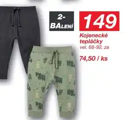 Kik Kojenecké tepláčky nabídka