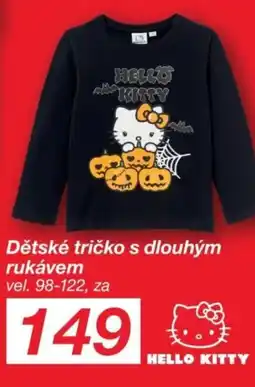 Kik Dětské tričko s dlouhým nabídka